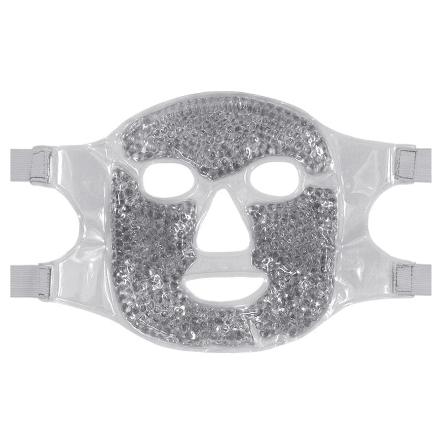 Cold & Hot Therapy Gel Bead Compress Mask for face and eye therapy (reusable) and relaxation