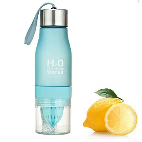 Wellness / Sports Water Bottle with Fruit Infuser, Leak Proof Travel, Eco and bicycle friendly