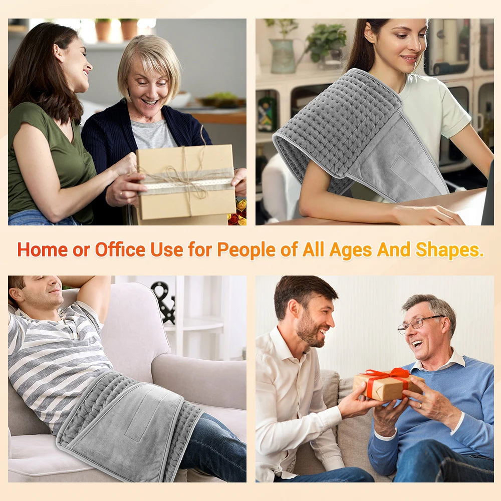 Versatile Thermal Electric Heating Pad for both warmth and pain relief.