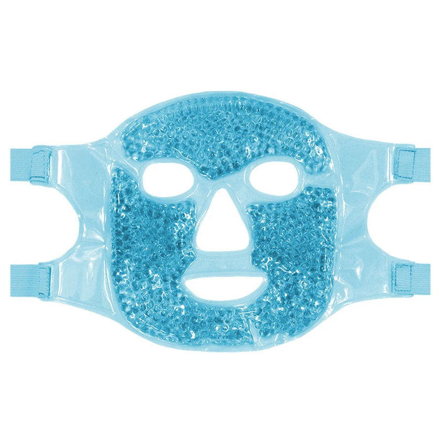Cold & Hot Therapy Gel Bead Compress Mask for face and eye therapy (reusable) and relaxation