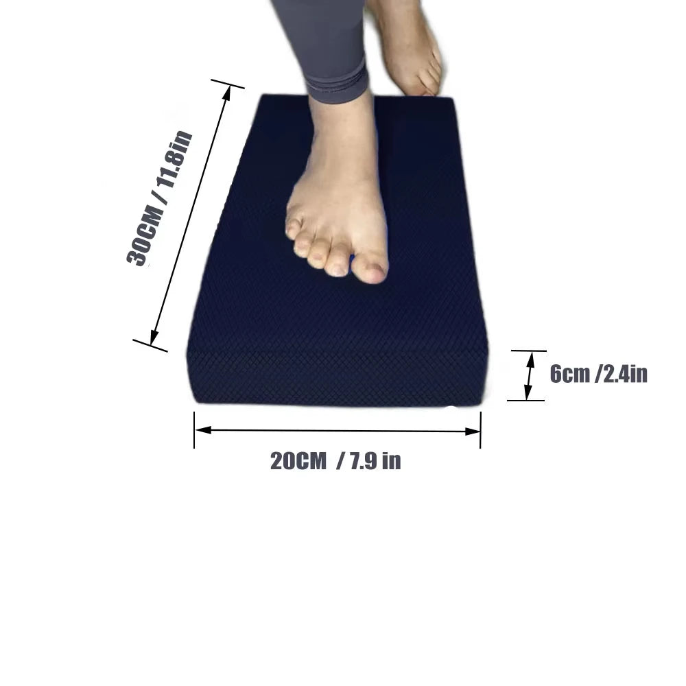 Balance Pad, Non-Slip Foam Mat for Yoga, Pilates, Stretching, Balancing, your knees whether you are in the gym or for gardening