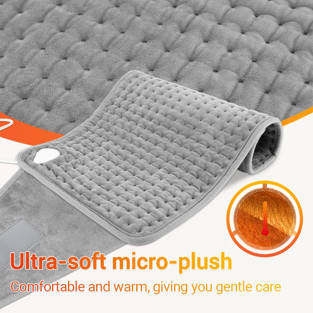Versatile Thermal Electric Heating Pad for both warmth and pain relief.