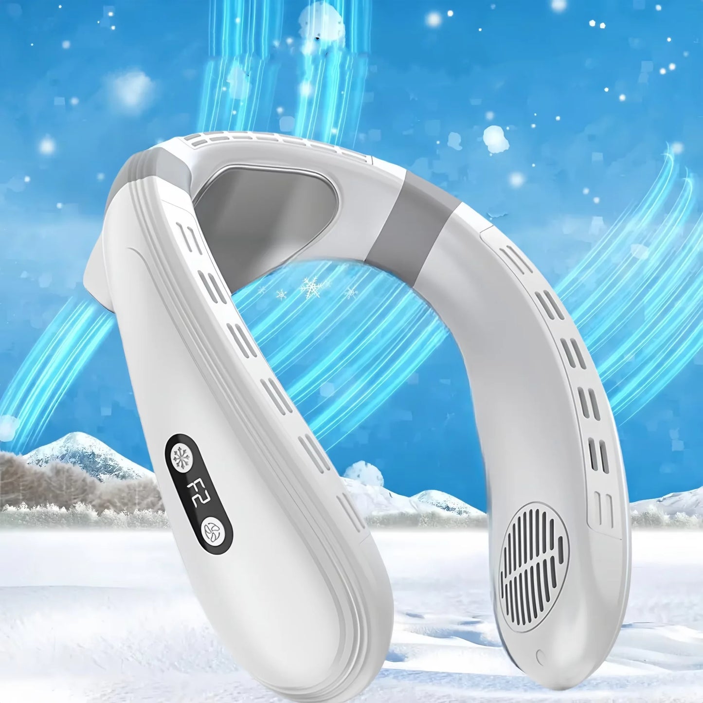 Latest Model Portable Wearable Neck Air Conditioner and Fan