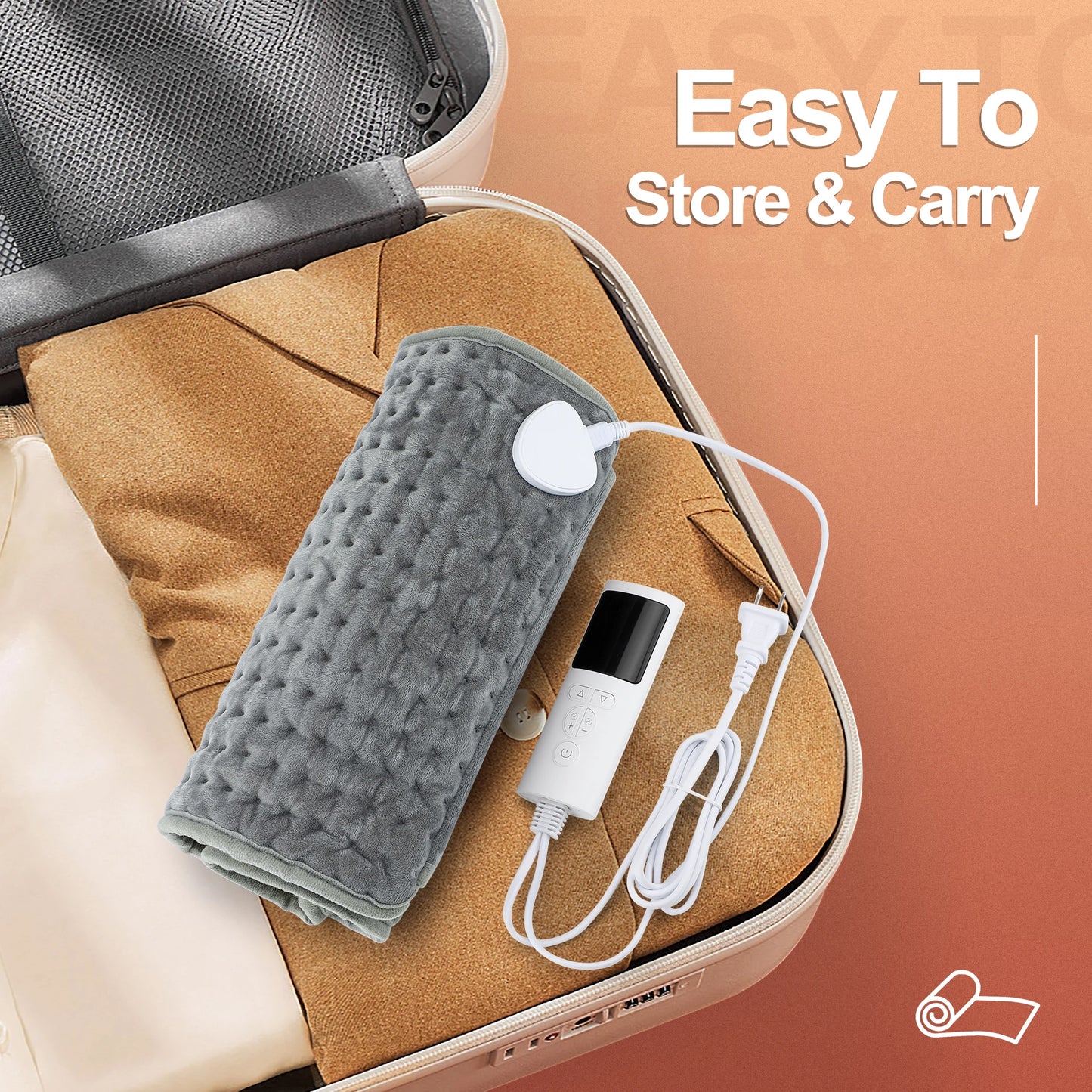 Versatile Thermal Electric Heating Pad for both warmth and pain relief.