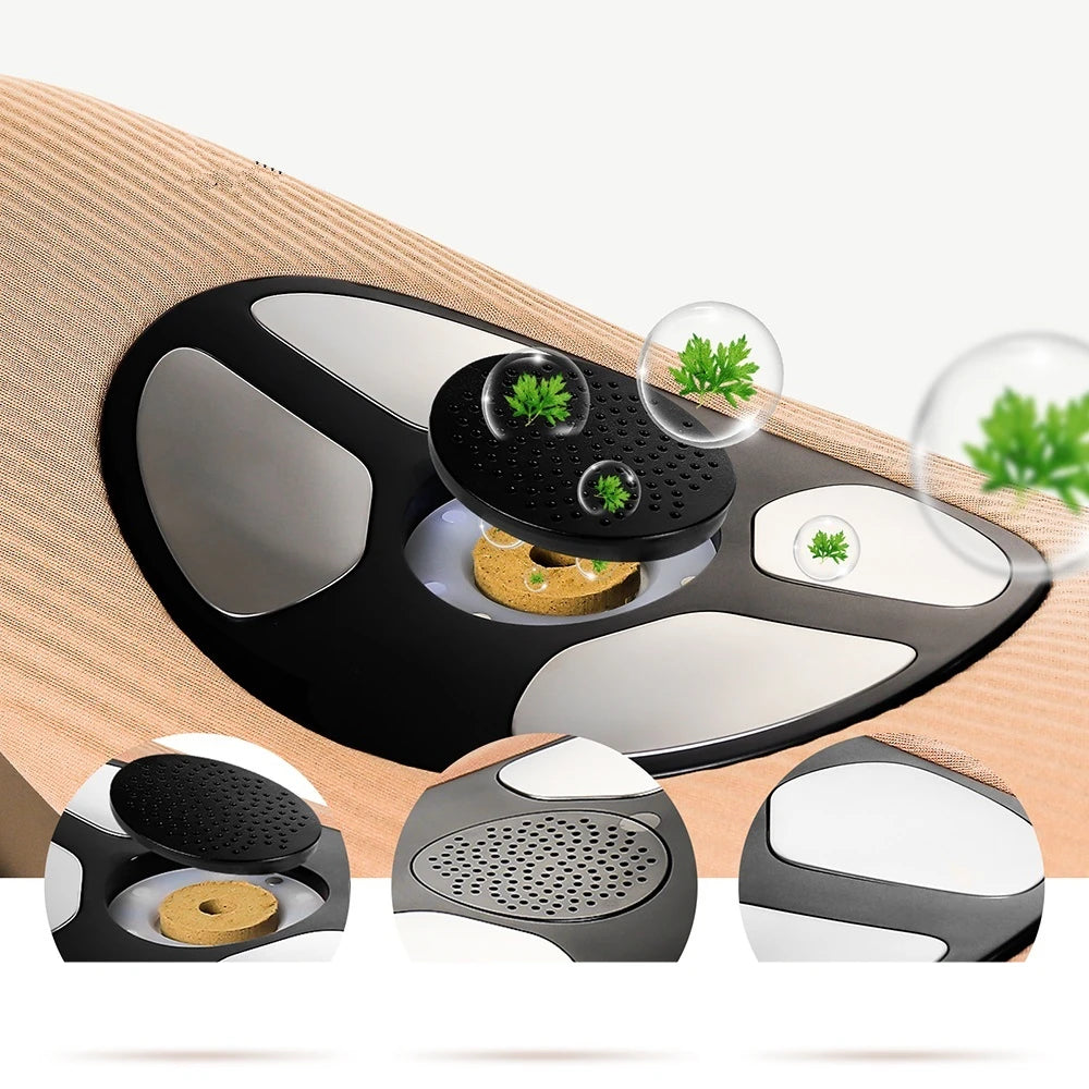 Electric Lumbar Traction Massager: Vibration Waist Massager with Airbag Support for Spine and Back Relief