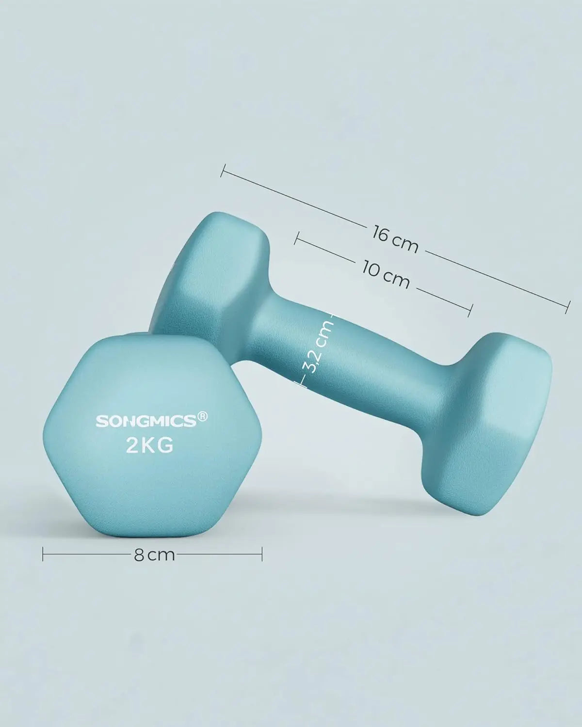Dumbbells Set of 2kgx2