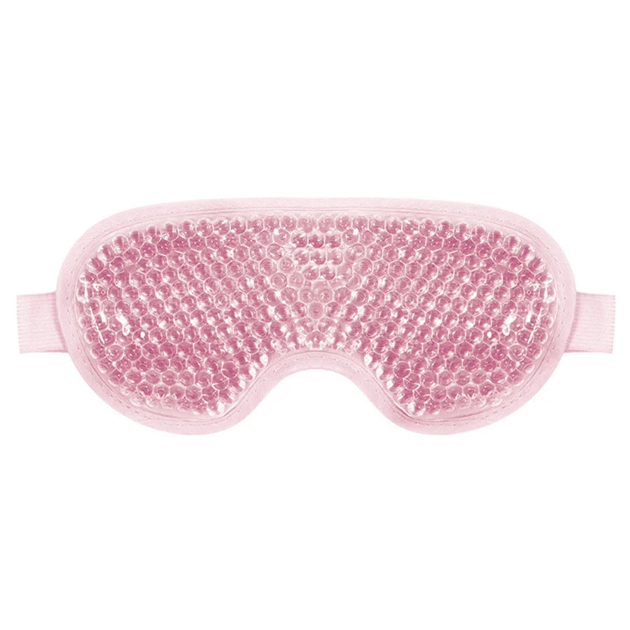 Cold & Hot Therapy Gel Bead Compress Mask for face and eye therapy (reusable) and relaxation