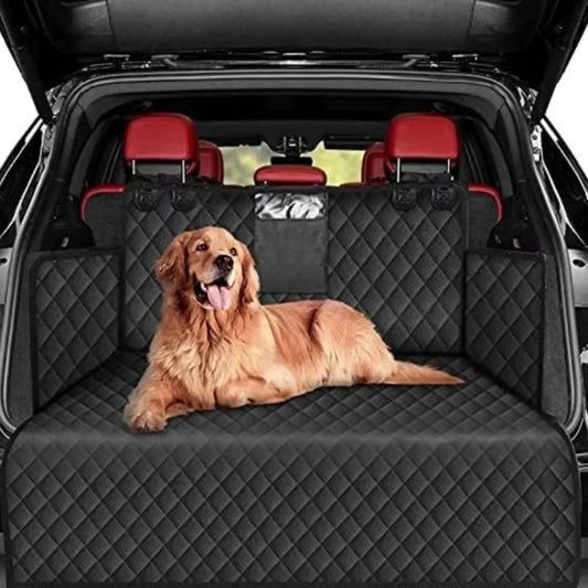 Multi Use Dog Waterproof car boot protector for Dogs, able to be used as picnic blanket too