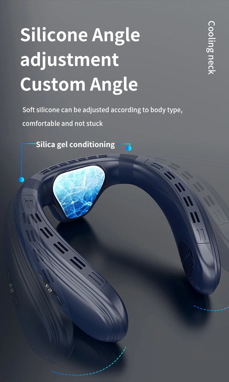 Latest Model Portable Wearable Neck Air Conditioner and Fan