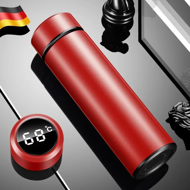 500ML Temperature Display Thermos bottle,  Stainless Steel with Vacuum Insulation