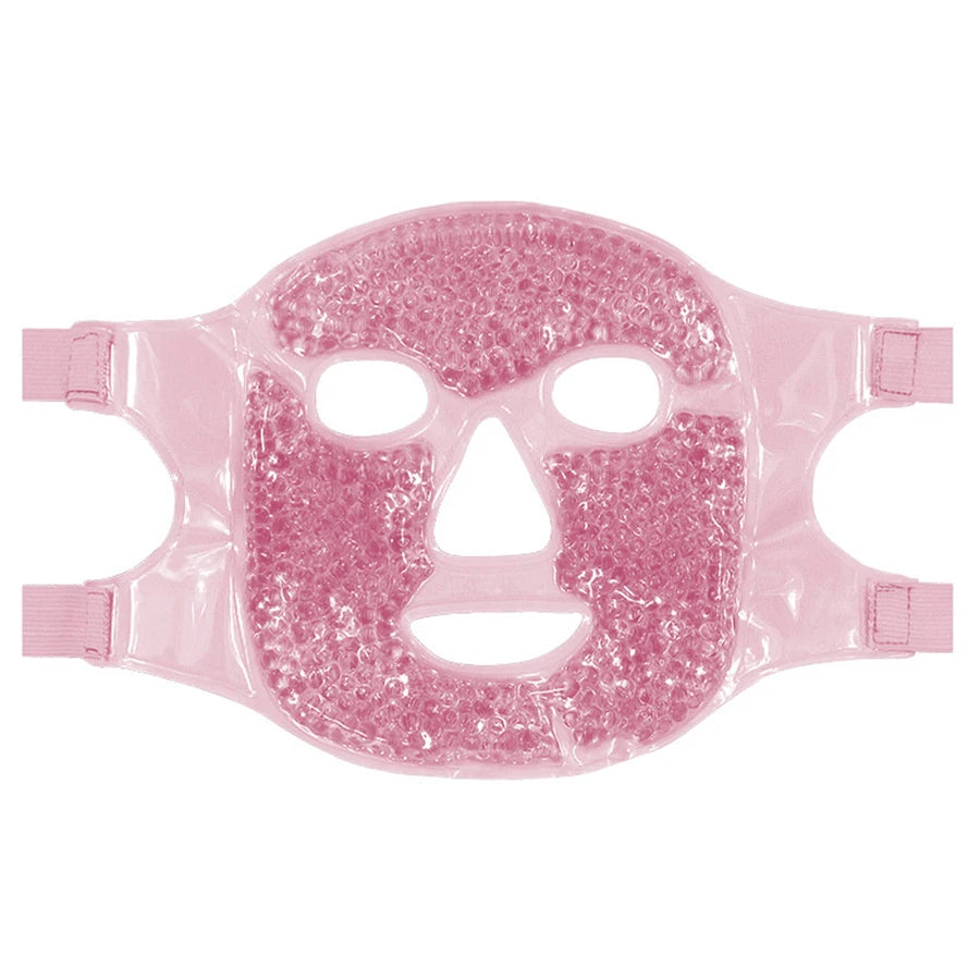 Cold & Hot Therapy Gel Bead Compress Mask for face and eye therapy (reusable) and relaxation