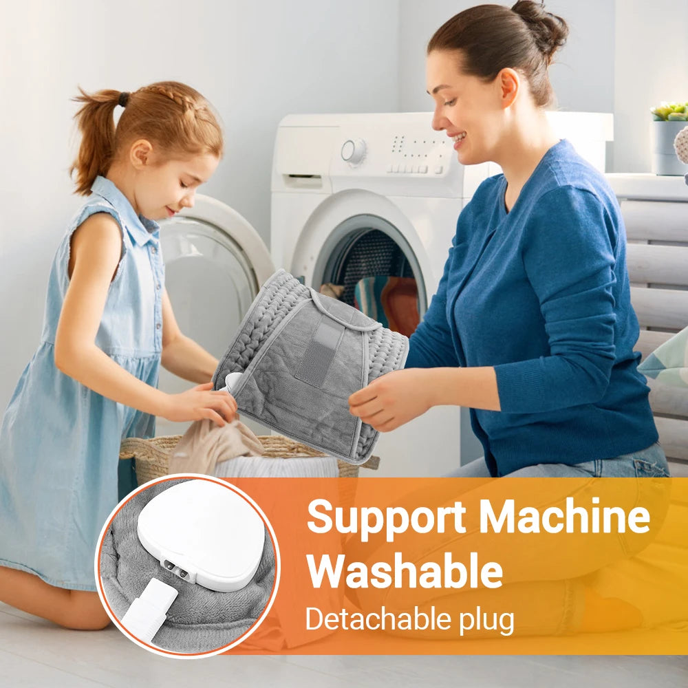 Versatile Thermal Electric Heating Pad for both warmth and pain relief.