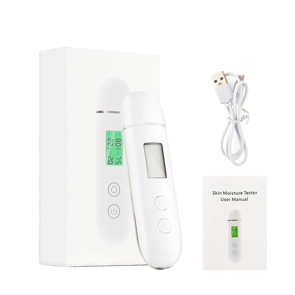 Skin Analyser, helps detect and test the moisture, elasticity and oil content of your skin