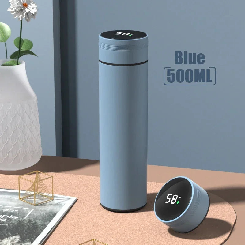 500ML Temperature Display Thermos bottle,  Stainless Steel with Vacuum Insulation
