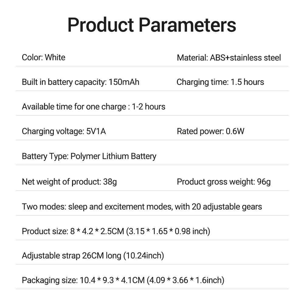 Handheld EMS Sleep Aid for relaxation, featuring 20 levels, microcurrent pulse, and hypnosis to relieve insomnia, stress, pressure, and anxiety.