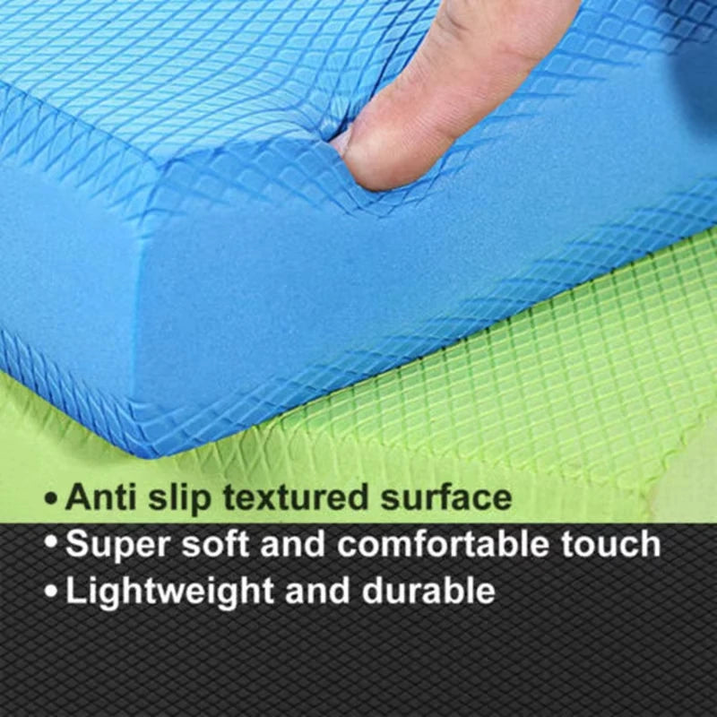 Balance Pad, Non-Slip Foam Mat for Yoga, Pilates, Stretching, Balancing, your knees whether you are in the gym or for gardening