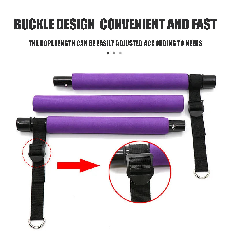 Pilates Sculpt Bar - multi functional resistance bar for pilates and strength training