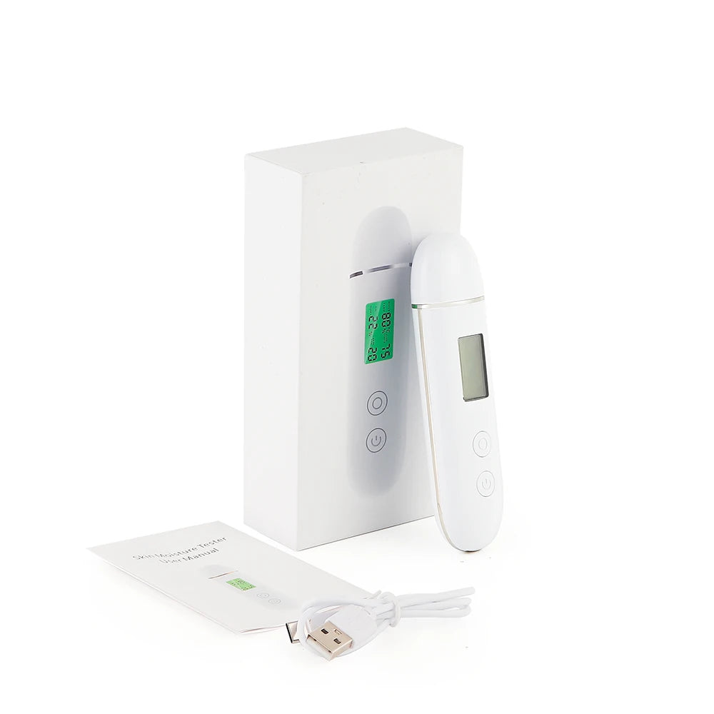 Skin Analyser, helps detect and test the moisture, elasticity and oil content of your skin