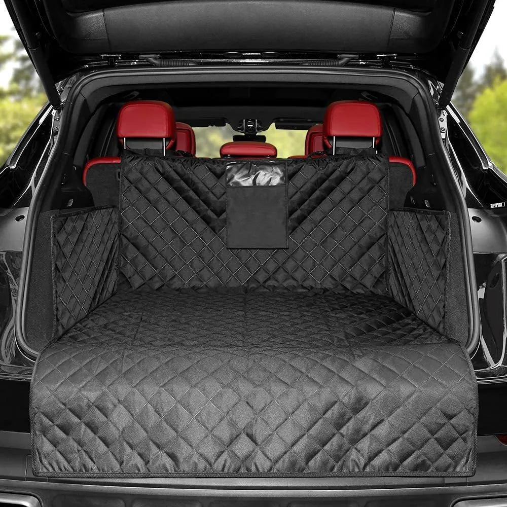 Multi Use Dog Waterproof car boot protector for Dogs, able to be used as picnic blanket too