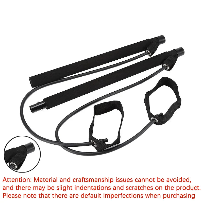 Pilates Sculpt Bar - multi functional resistance bar for pilates and strength training