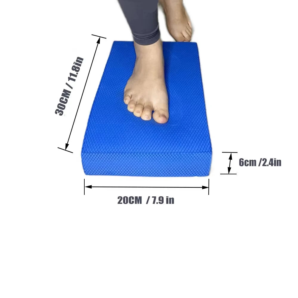 Balance Pad, Non-Slip Foam Mat for Yoga, Pilates, Stretching, Balancing, your knees whether you are in the gym or for gardening