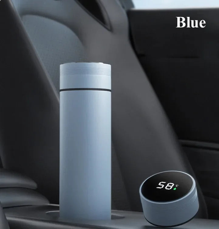 500ML Temperature Display Thermos bottle,  Stainless Steel with Vacuum Insulation