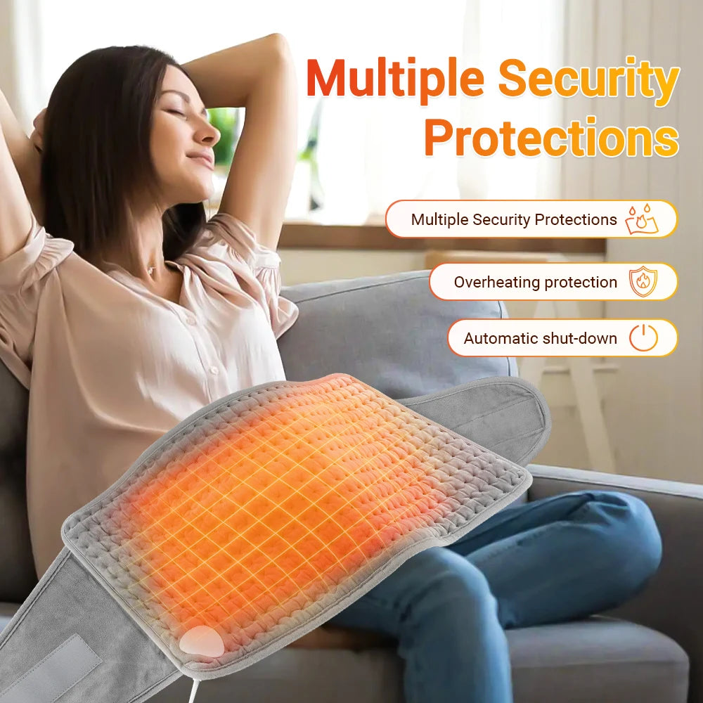 Versatile Thermal Electric Heating Pad for both warmth and pain relief.