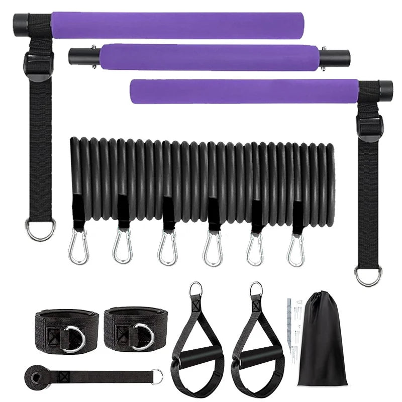 Pilates Sculpt Bar - multi functional resistance bar for pilates and strength training