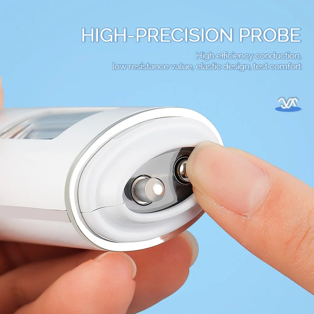 Skin Analyser, helps detect and test the moisture, elasticity and oil content of your skin