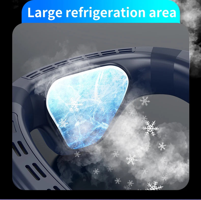 Latest Model Portable Wearable Neck Air Conditioner and Fan