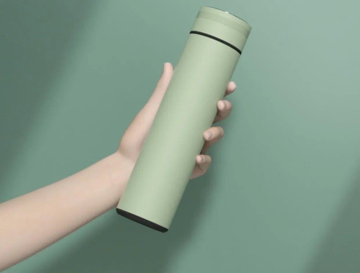 500ML Temperature Display Thermos bottle,  Stainless Steel with Vacuum Insulation