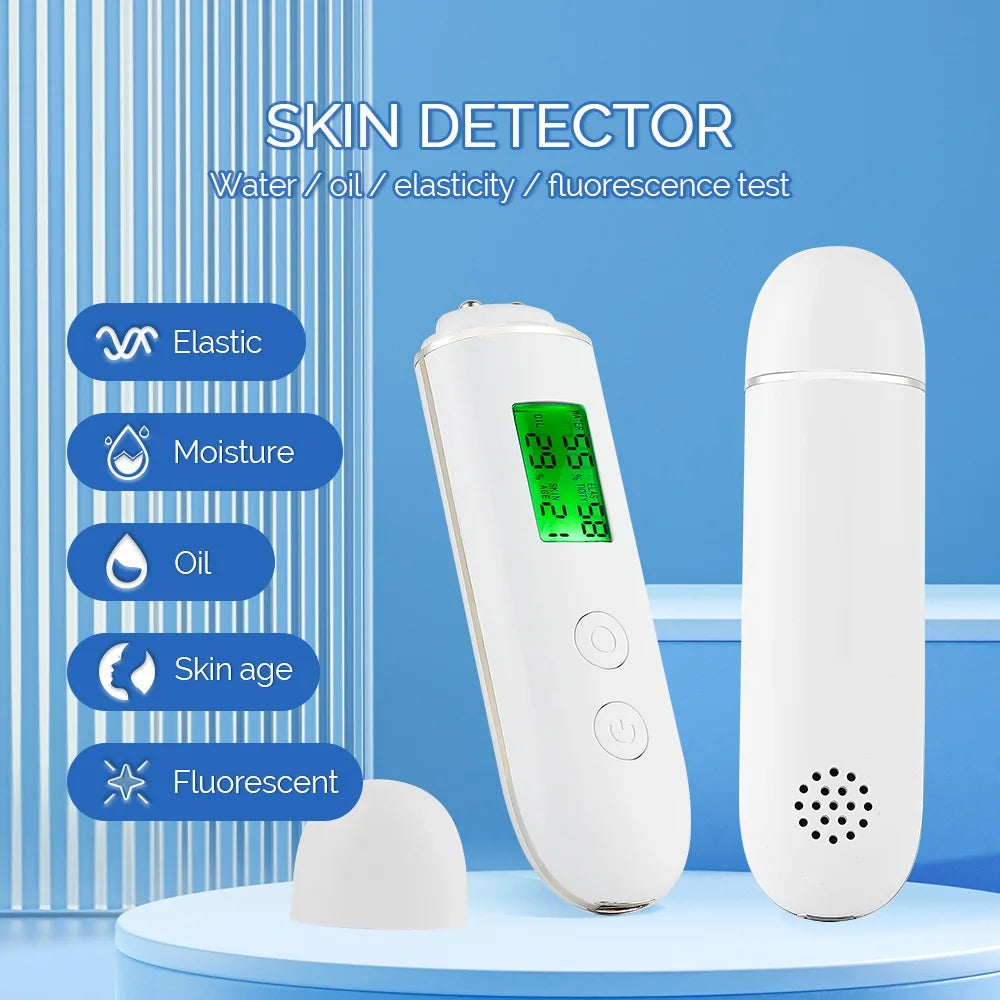 Skin Analyser, helps detect and test the moisture, elasticity and oil content of your skin