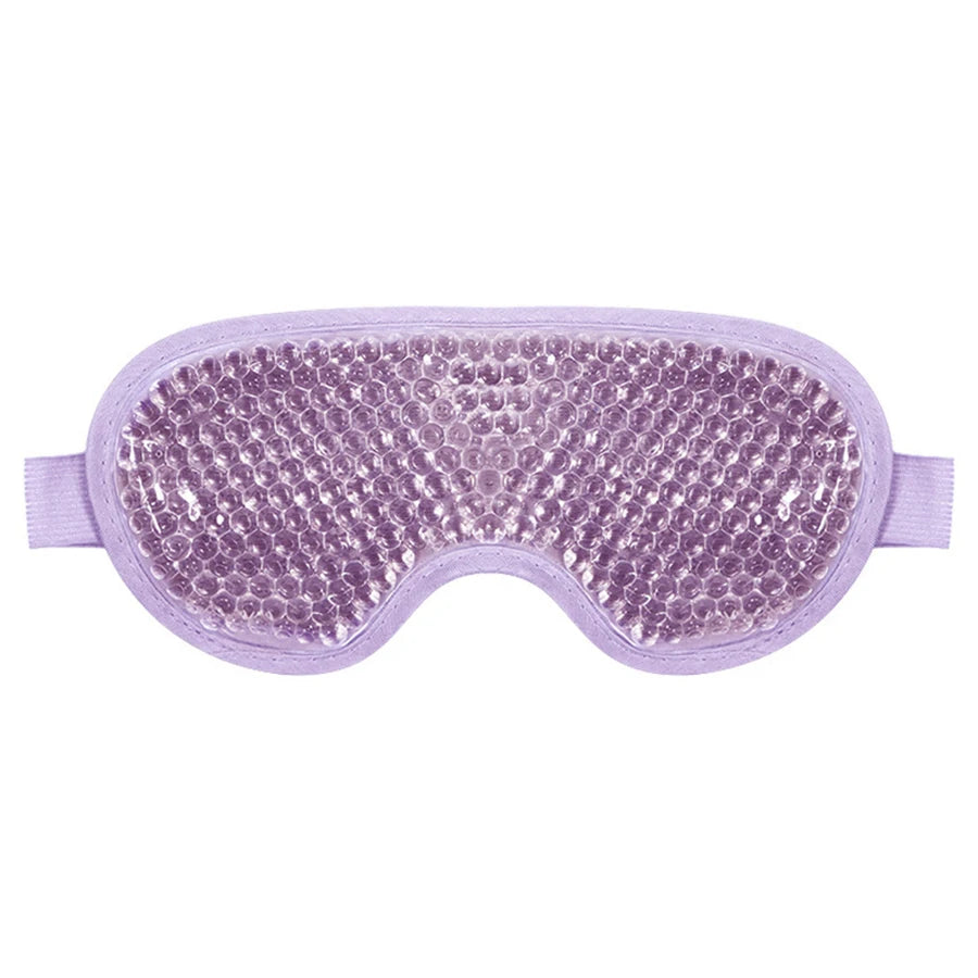 Cold & Hot Therapy Gel Bead Compress Mask for face and eye therapy (reusable) and relaxation