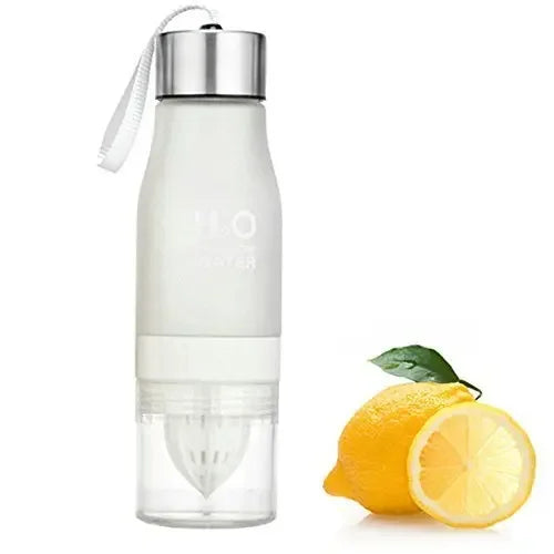 Wellness / Sports Water Bottle with Fruit Infuser, Leak Proof Travel, Eco and bicycle friendly