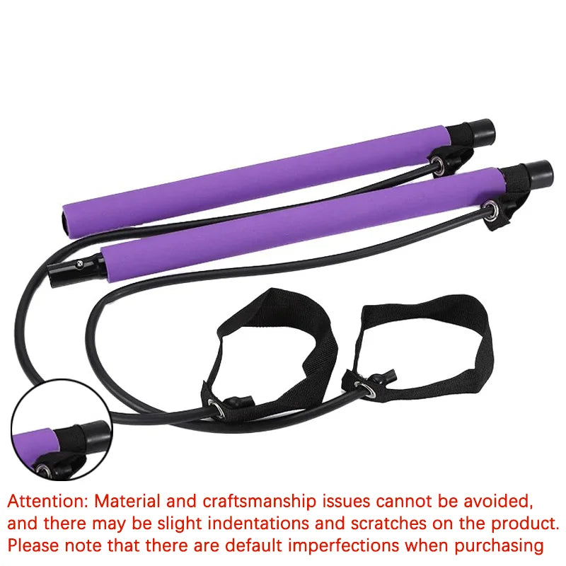 Pilates Sculpt Bar - multi functional resistance bar for pilates and strength training