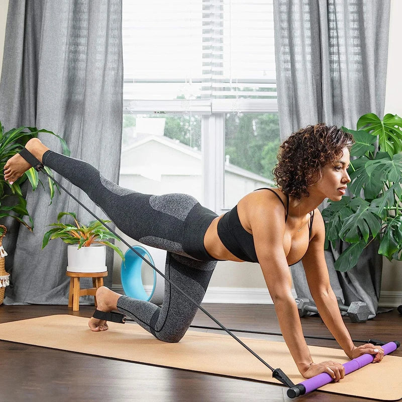 Pilates Sculpt Bar - multi functional resistance bar for pilates and strength training