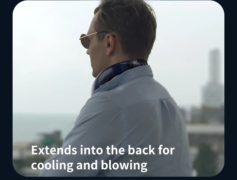 Latest Model Portable Wearable Neck Air Conditioner and Fan