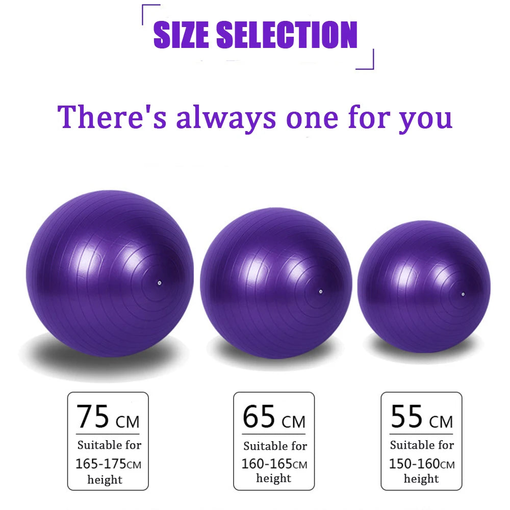 Fitness Sports Yoga Balls Bola Pilates Gym Balance Ball Exercise Workout Gym Home Training Massage Balance Fitness ball, Equipment