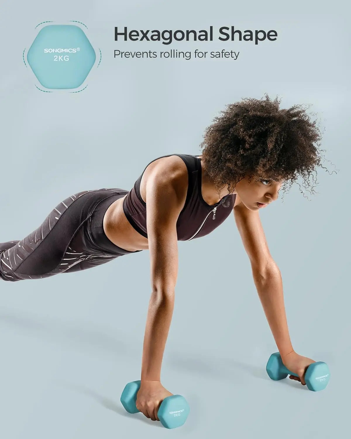 Dumbbells Set of 2kgx2