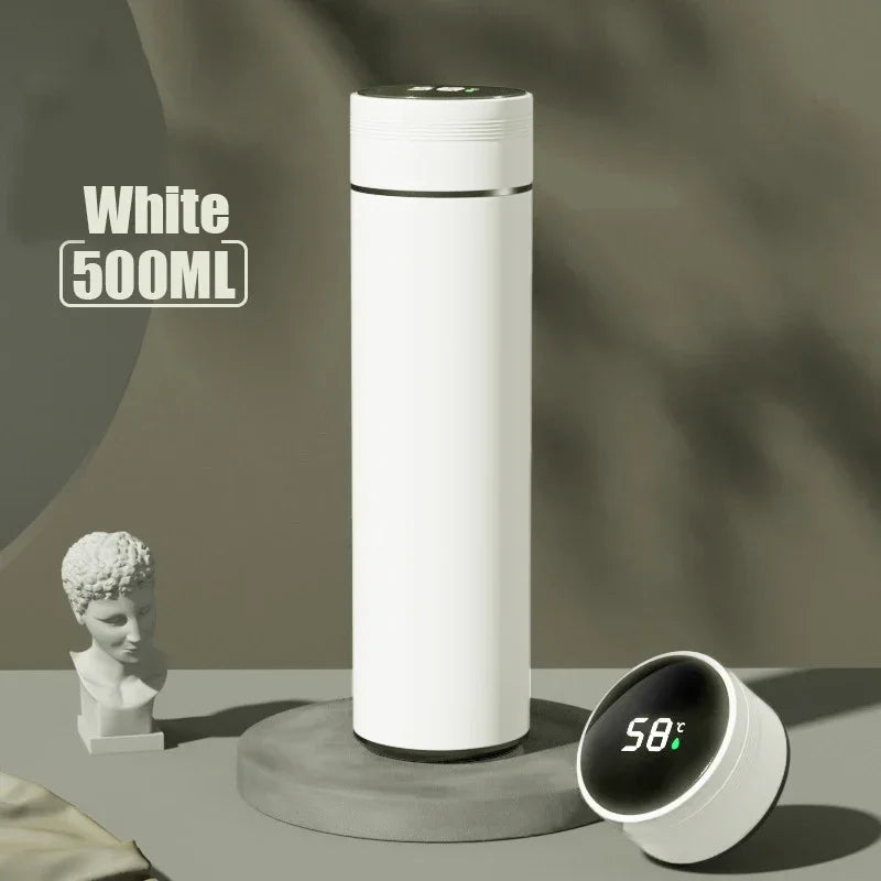 500ML Temperature Display Thermos bottle,  Stainless Steel with Vacuum Insulation